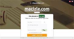 Desktop Screenshot of macizle.com